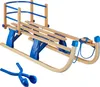 tectake® Slitta in legno Vivian pieghevole, con schienale Anteprima dell’immagine prodotto 9
