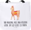 Mr. & Mrs. Panda Strandtasche Alpaka Stolz - Weiß - Produktbild-Vorschau 1