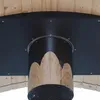 Home Deluxe Sauna a botte con stufa a legna LAGOM DELUXE - Anteprima dell’immagine prodotto 7
