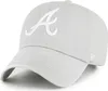 '47 Brand Cap MLB Atlanta Braves ’47 CLEAN UP Grey Produktbild-Vorschau 1
