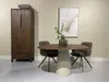 Tisch Brix 140 x 120 x 76 Mangoholz Stahl Natur Beige Produktbild-Vorschau 4