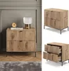 Noční stolek Vicco Eliza Dub Viking 66 x 60 cm se 2 Náhled obrázku produktu 2