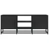vidaXL Szafka pod TV czarna 100x35x41 cm materiał Podgląd zdjęcia produktu 4