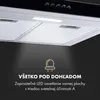Klarstein Darya, nástenný digestor, EEK A, 60 cm, 310 m³/h Náhľad obrázku produktu 5