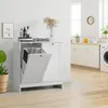 Kippbarer Wäschekorb mit herausnehmbarem Korb, versteckter Produktbild-Vorschau 3