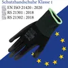 12 Paar Arbeitshandschuhe Polyester Polyethan Beschichtet Produktbild-Vorschau 6
