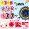 YBwanli Regenbogen Party Deko Set - 24-teilig mit Girlande Produktbild-Vorschau 2