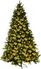210cm LED Künstlicher Weihnachtsbaum, Christbaum Kunstbaum Produktbild-Vorschau 1
