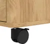 vidaXL Kuchyňský vozík vosk hnědý 72,5 x 45 x 80 cm masivní Náhled obrázku produktu 8