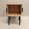 Comodino SCAVA, nervato, 40 x 40 x 53 cm Anteprima dell’immagine prodotto 6