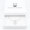 PANDACHARMS Herz mit Steinen Charm Anhänger, 925er Sterling Produktbild-Vorschau 5