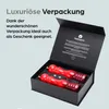 Salz und Pfeffermühle Set Hochglanz Rot 22 cm - Akazienholz Produktbild-Vorschau 8