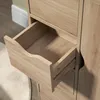 HOMCOM Meuble de rangement buffet commode moderne 1 placard Voir les images du produit 8