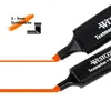 Textmarker Highlighter leuchtend Orange 10 Stück Tinte auf Produktbild-Vorschau 3