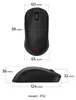 BenQ ZOWIE U2, Beidhändig, Optisch, RF Wireless, 3200 DPI, Produktbild-Vorschau 6