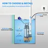 Tauchwasserpumpe - Schmutzwasserpumpe 6000L/h mit Produktbild-Vorschau 6