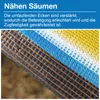 Sonnensegel 4x4 m, Schattierungsnetz mit ösen 4x4m wärme- Produktbild-Vorschau 10