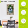 ARTland Wandbild Alu für Innen & Outdoor Tiefen Wald Produktbild-Vorschau 3