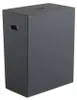 Gedy LUXURY wasmand, 49,5 x 61,8 x 29 cm, zwart Productafbeelding-voorbeeld 1