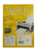 Univerzálne etikety TOP STICK, 70 x 42,3 mm, biele, 100 Náhľad obrázku produktu 9