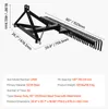 VEVOR verticuteermachine, werkbreedte 1525 mm, grastrekker Productafbeelding-voorbeeld 7