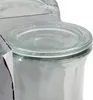 WECK Flasche 4-tlg., mit Deckel, Dichtungsring, Klammer, Anteprima dell’immagine prodotto 9
