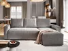 A modern living room with a sectional sofa, coffee table, and dining area. Produktbild-Vorschau