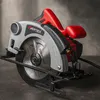 A close-up studio shot of a circular saw. Produktbild-Vorschau