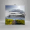 Bild auf Leinwand - Leinwandbild - Berg Nebel Landschaft Produktbild-Vorschau 3
