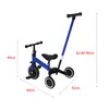 4 in 1 Kinder Dreirad Laufrad Balance Fahrrad mit Produktbild-Vorschau 6