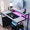 Gaming-Schreibtisch mit 2 Stoffschubladen und Produktbild-Vorschau 4