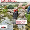 Grafner Drainage Schmutzwasserpumpe 400 Watt bis 7500 l/h Produktbild-Vorschau 2