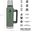 A Stanley Classic Bottle with various feature callouts. Náhled obrázku produktu