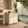 sweeek - Outdoor-Küche aus Stahl mit 3 Schubladen L 80 cm - Produktbild-Vorschau 5