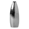 ALETTA Vase - H. 30 cm in silber aus Edelstahl - Vase für Produktbild-Vorschau 3