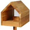 Luxus-Vogelhaus "Bauhaus I", Eiche, natur Produktbild-Vorschau 1