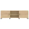 vidaXL TV-Schrank Sonoma-Eiche 150x30x50 cm Holzwerkstoff Produktbild-Vorschau 5
