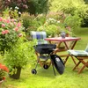 Relaxdays Kugelgrill, Ø 54 cm Grillrost, Outdoor BBQ, Produktbild-Vorschau 2