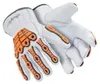 Uvex Chrome SLT 4060, Werkhandschoenen, Grijs, Oranje, Wit, Productafbeelding-voorbeeld 1