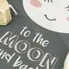 Tapis pour enfants Chambre d'enfants Filles Étoiles Lune Voir les images du produit 8