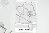 MuchoWow® Mauspad Mousepad Offenberg - Stadtplan - Produktbild-Vorschau 5