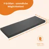 set di 2 cuscini per panca 120 x 40 cm, grigio scuro, lato Anteprima dell’immagine prodotto 2