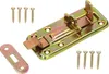 KOTARBAU® klikový šroub 100 mm s úderníkem pro dveře žlutý Náhled obrázku produktu 3