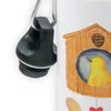 Mr. & Mrs. Panda Kindertrinkflasche Vogelhaus Home - Weiß - Produktbild-Vorschau 3