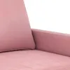 2-Sitzer-Sofa Rosa 140 cm Samt Produktbild-Vorschau 6