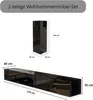 Sestava nástěnné skříňky, TV dolní skříňka 270 cm a boční Náhled obrázku produktu 2