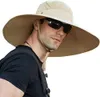 Herren Sonnenhut Sommer UV Schutz Outdoor Wanderhut Produktbild-Vorschau 1