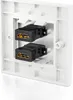 deleyCON 1x HDMI Dose Wanddose 2x Port Unterputz Montage - Produktbild-Vorschau 5