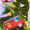 Relaxdays Pinata Set, 3tlg., Feuerwehrauto, zum Aufhängen, Produktbild-Vorschau 3