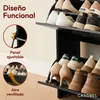 CASABEL Zapatero 12 pares, espacioso, puertas y marco Vista previa de la imagen del producto 4